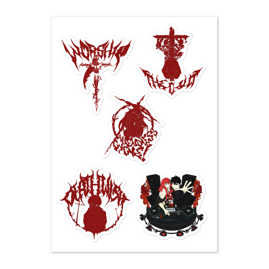 Anarchist Sanctuary Sticker Sheet [PRE-ORDER]